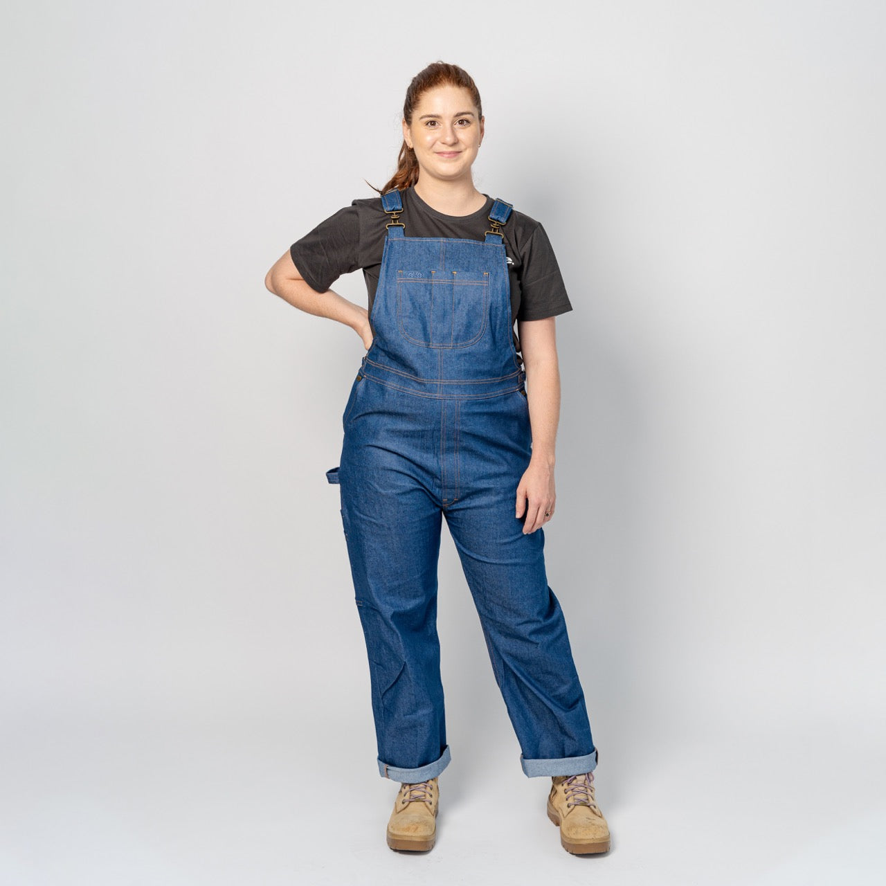 DENIM OVERALLS REBEL – eve workwear - Main Image