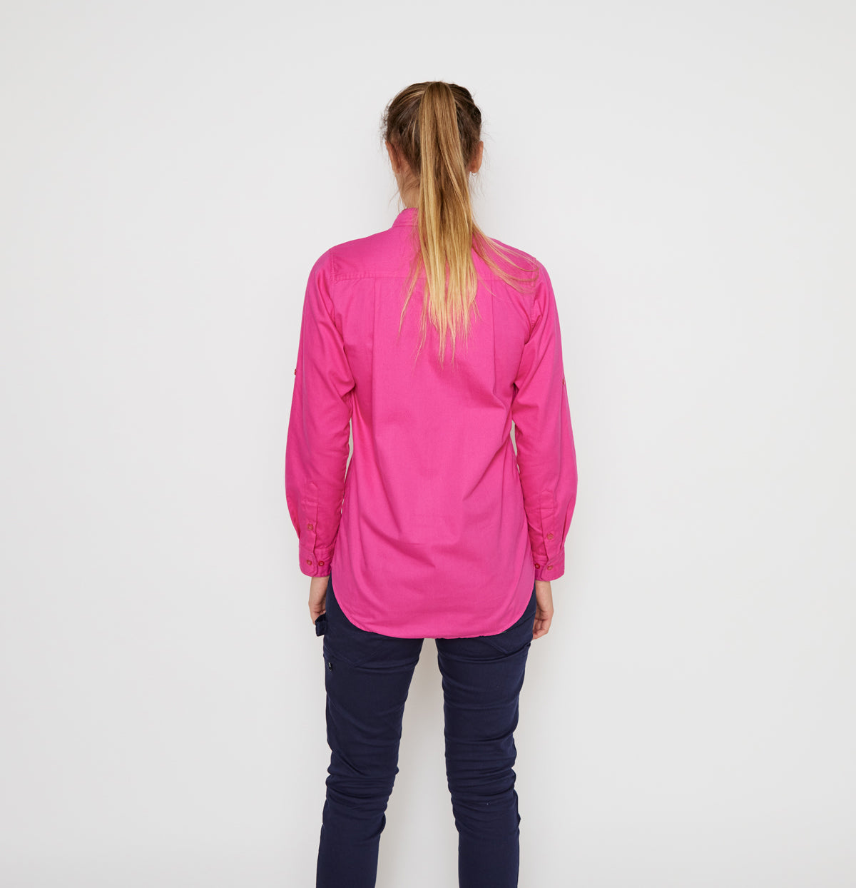 Longsleeve Lightweight Work Shirt - Believe - Pink